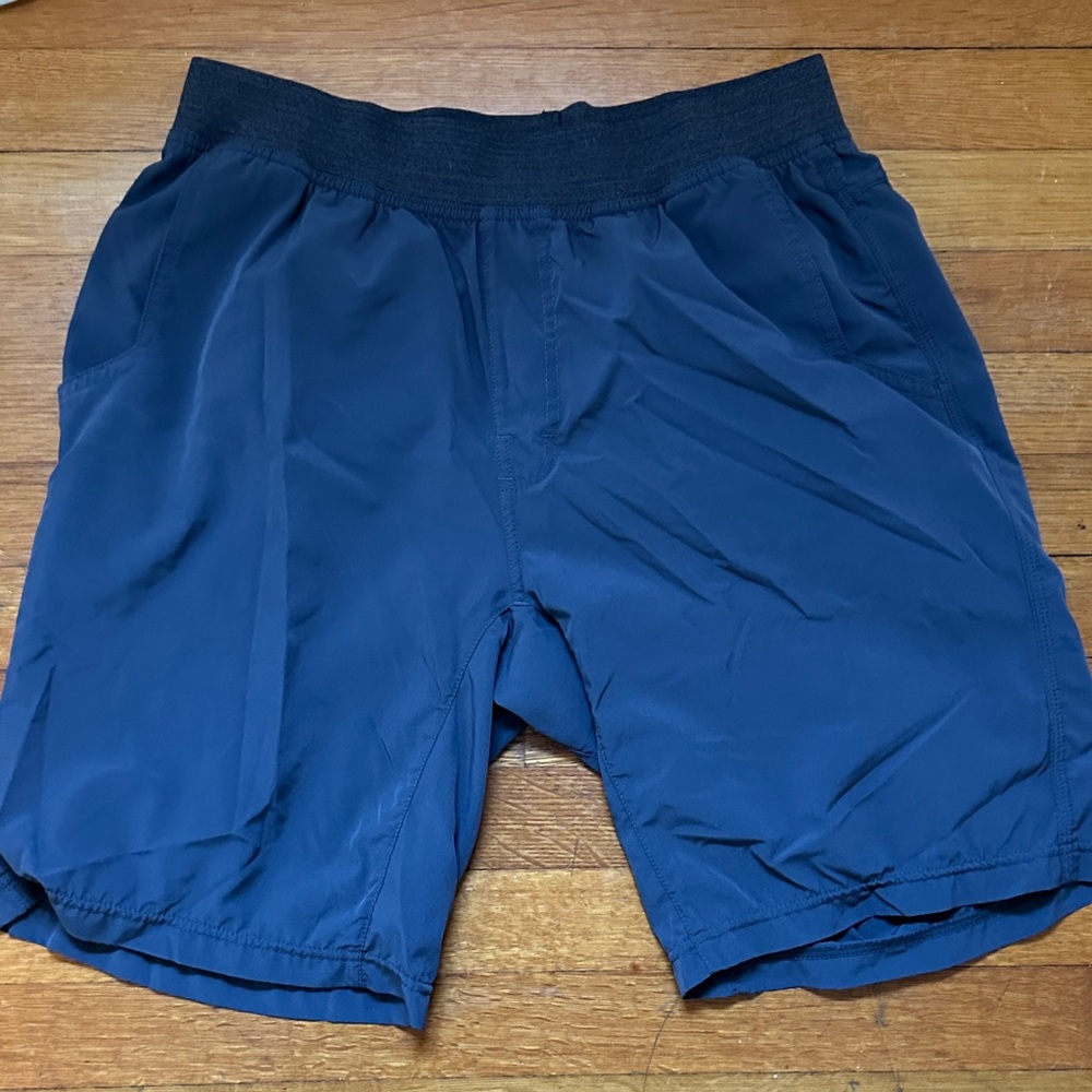 Prana mojo Men's Athletic Shorts - Navy Blue